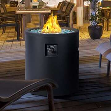 BALI OUTDOORS 50,000 BTU Fire Pit for Outdoor Use