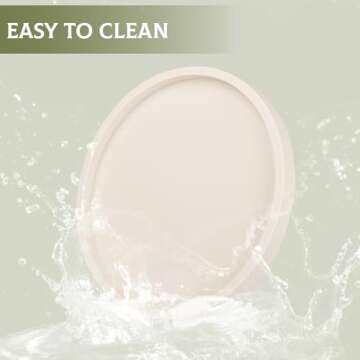 Elegant Silicone Bathroom Tray for Decor & Organization