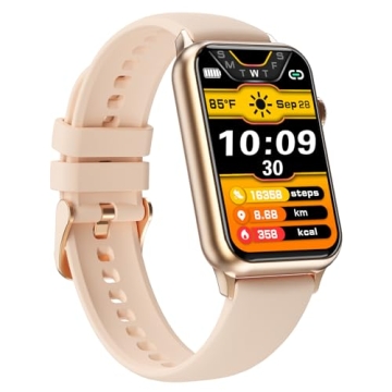 Smart Watch for Health & Fitness Tracking - IP68 Waterproof