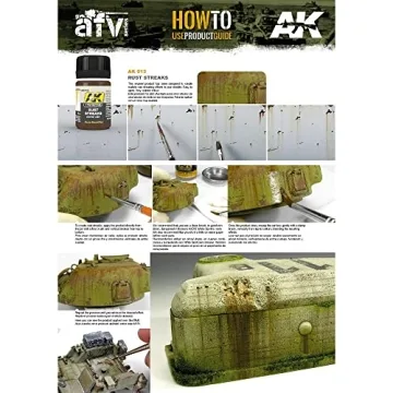 AK Interactive Rust Streaks for Stunning Weathering Effects