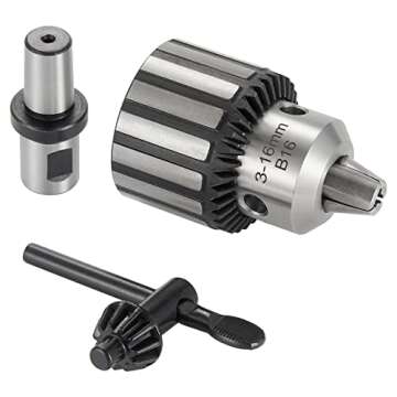 Eumtenr HD Chuck HEAVY DUTY 5/8" (16mm) Magnetic Drill Chuck with 3/4" Weldon Shank Adapter Key Type...