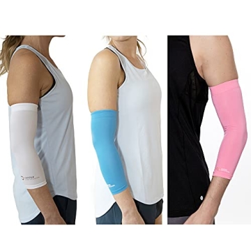 Copper Compression Elbow Sleeve for Pain Relief and Support