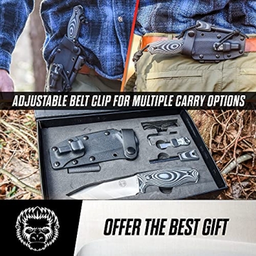 Holtzman's Gorilla Survival Knife Perfect for Outdoor Adventures