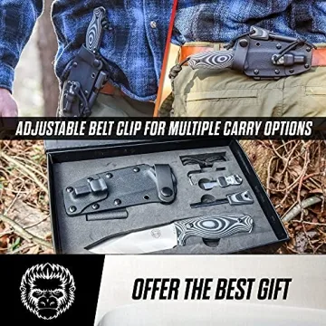 Holtzman's Gorilla Survival Knife Perfect for Outdoor Adventures