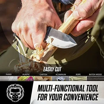 Holtzman's Gorilla Survival Knife Perfect for Outdoor Adventures