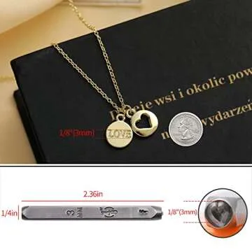 Complete 74pcs Metal Stamping Kit for Creative Crafts