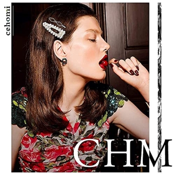 Elegant Pearls Hair Clips 28 Pcs for Women and Girls