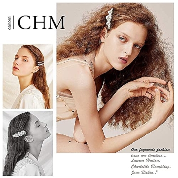 Elegant Pearls Hair Clips 28 Pcs for Women and Girls