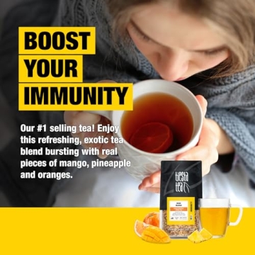 Tiesta Tea Maui Mango Herbal Tea Loose Leaf Blend