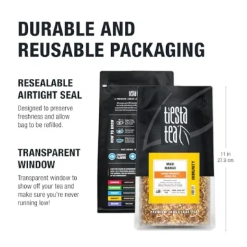 Tiesta Tea Maui Mango Herbal Tea Loose Leaf Blend
