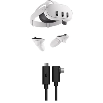 Meta Quest 3 128GB Bundle - Renewed Mixed Reality Headset & Elite Strap