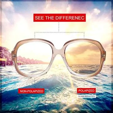 AkoaDa Stylish Polarized Sunglasses for Women UV400