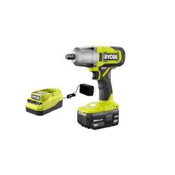 RYOBI 18V Cordless Impact Wrench Kit for Easy Repairs