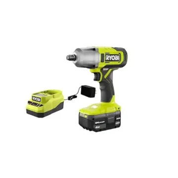 RYOBI 18V Cordless Impact Wrench Kit for Easy Repairs
