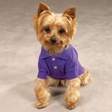 Zack & Zoey Polo Shirt - Stylish Ultra Violet for Pets