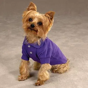 Zack & Zoey Polo Shirt - Stylish Ultra Violet for Pets