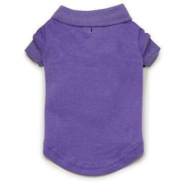 Zack & Zoey Polo Shirt - Stylish Ultra Violet for Pets