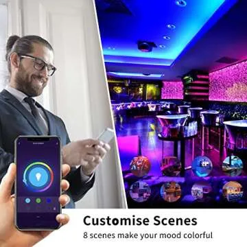 Avatar Controls Smart Light Bulbs for Home Automation