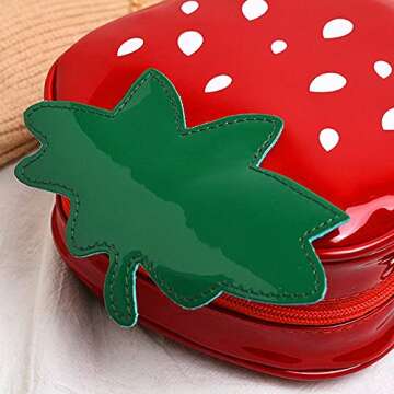 Charming JienClound Strawberry Purse for Stylish Girls