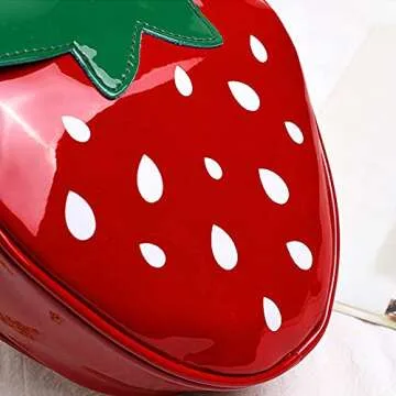 Charming JienClound Strawberry Purse for Stylish Girls