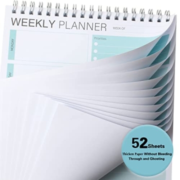 Weekly Planner Notepad for Total Life Organization