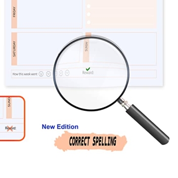 Weekly Planner Notepad for Total Life Organization