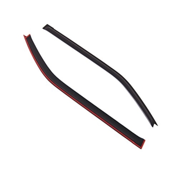 Custom-Fit TuningPros Window Vent Visors for Scion tC 2011-2016 | Rain Guards | Smoke Tinted, Easy I...