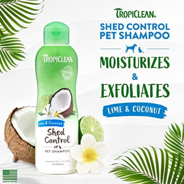 TropiClean 2-in-1 Papaya & Coconut Shampoo for Pets