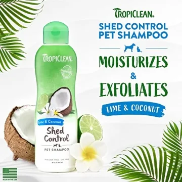 TropiClean 2-in-1 Papaya & Coconut Shampoo for Pets