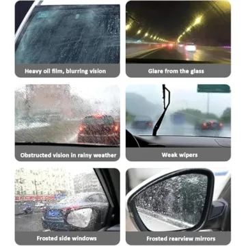 Qifor Glass Cleaner - Advanced Glass Protection and Clarity for Your Vehicle