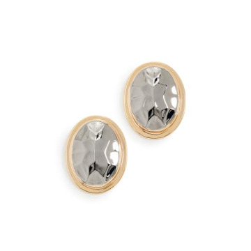 Shop Beautiful DEMARSON Women's Jelena Earrings in Gold/Gunmetal