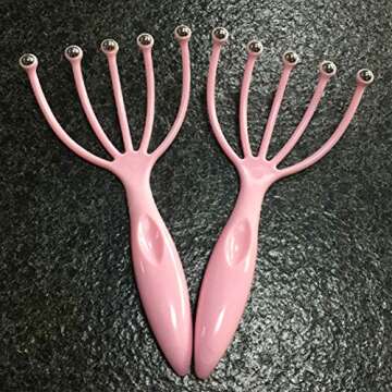Aland Five Finger Head Scalp Massager for Stress Relief