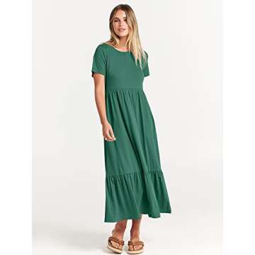 Trendy ANRABESS Women Summer Flowy Maxi Dress