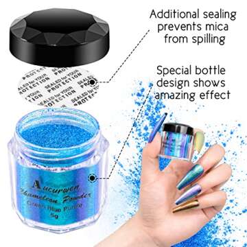 Chameleon Mica Powder - Color Shift Cosmetic Grade Pigment
