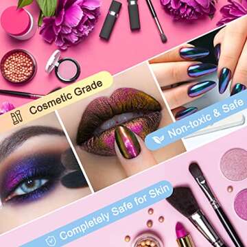 Chameleon Mica Powder - Color Shift Cosmetic Grade Pigment