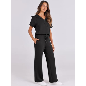 ANRABESS Women's Stylish Summer Sweatsuit Set