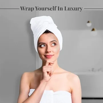 Tens Towels Pack of 4 Extra Large Cotton Bath Towels