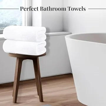 Tens Towels Pack of 4 Extra Large Cotton Bath Towels