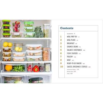 The Healthy Meal Prep Cookbook: Easy and Wholesome Meals to Cook, Prep, Grab, and Go
