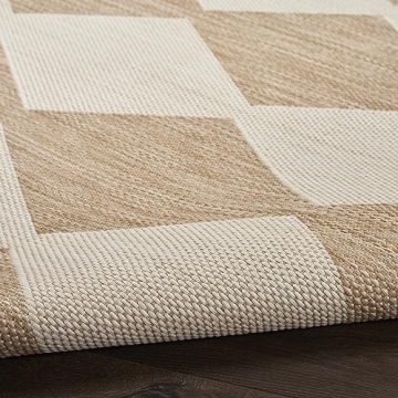 Nourison 8x10 Indoor-Outdoor Checkered Area Rug