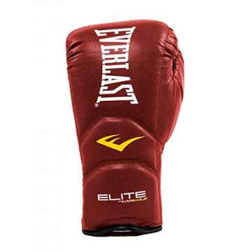 Everlast Elite Leather Boxing Gloves for Champions