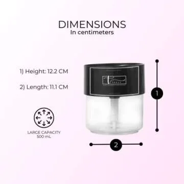 TROUV Beauty Sponge Soaker, Makeup Sponge Dampener, Water Pump Dispenser Refillable Container, For Makeup Beauty Sponge Foundation Application (WITHOUT SPONGE)