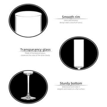 Elegant UMEIED Champagne Flutes Set of 12 for Celebrations