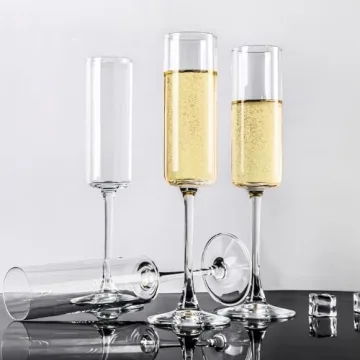 Elegant UMEIED Champagne Flutes Set of 12 for Celebrations