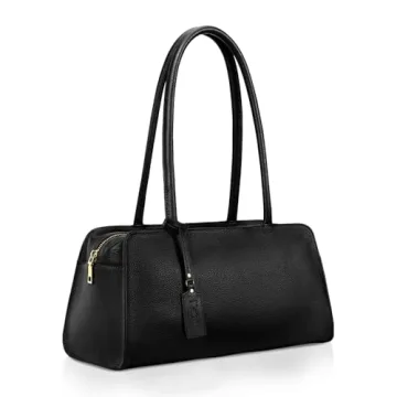 Kattee Leather Purses and Handbags for Women - Small Top-handle Tote Bag