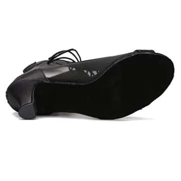 Elegant Indoor Dance Boots for Women, 2.5" Heels