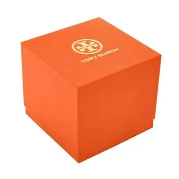 Tory Burch Women's Oval Gold-Tone Stainless Steel Bracelet Watch (Model: TBW6032)