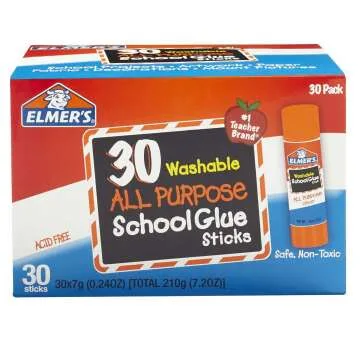Elmer's Washable Non-Toxic Glue Sticks for Kids