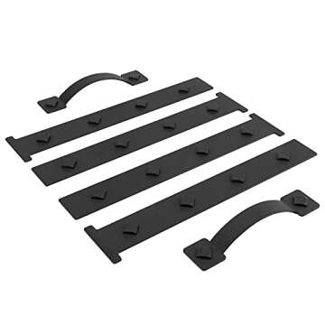 SANKINS Magnetic Decorative Garage Door Hardware for Curb Appeal