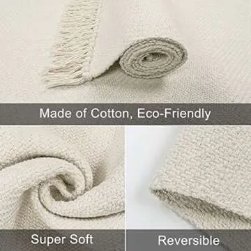Collive Hallway Runner Rug, 2x5 Soft & Washable